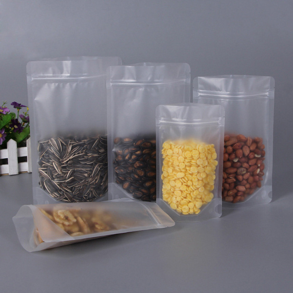 100Pcs Self Sealing Clear Food - Dried Fruit recension och pris