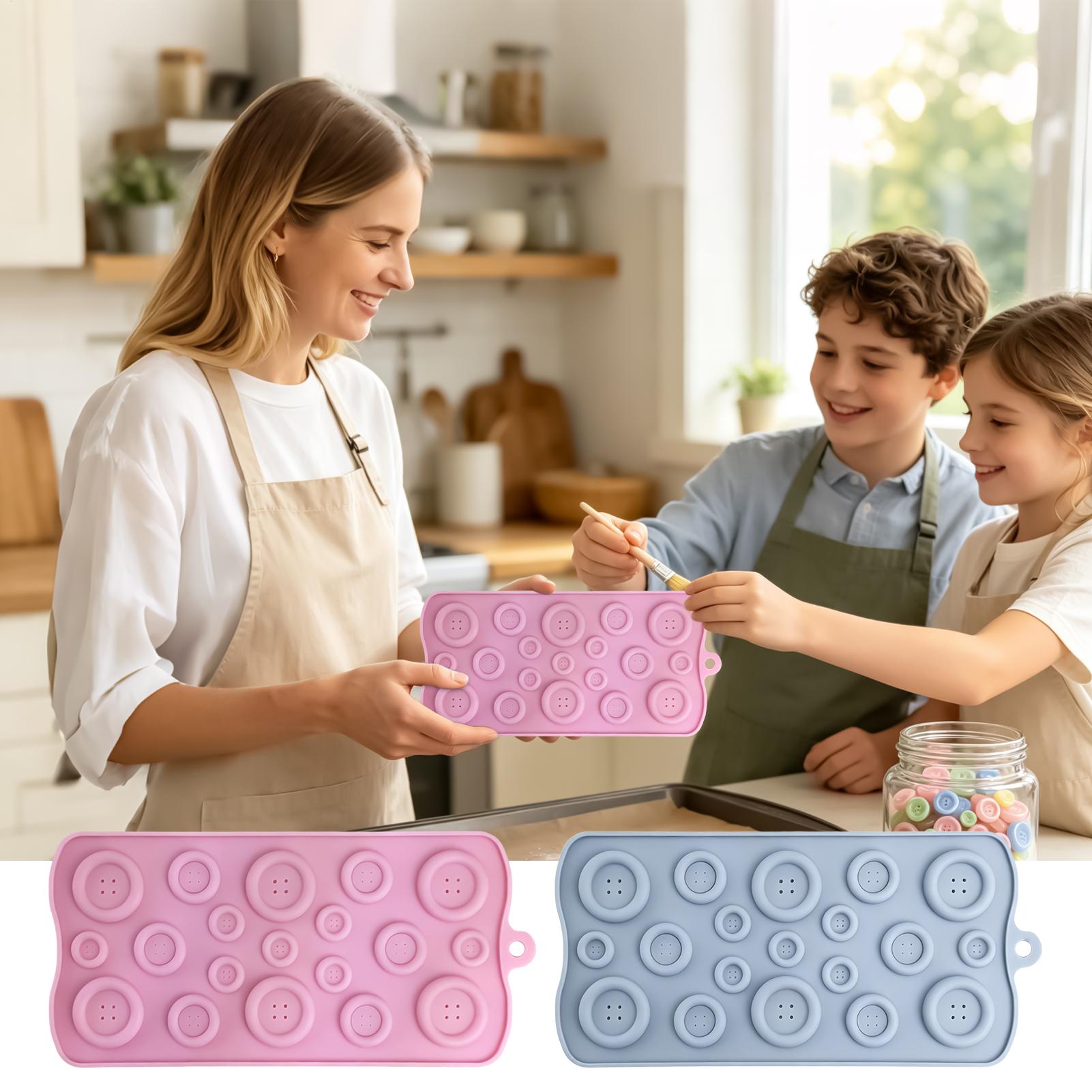 19 Cavity Button Chocolate Mol - Gummy Candy recension och pris