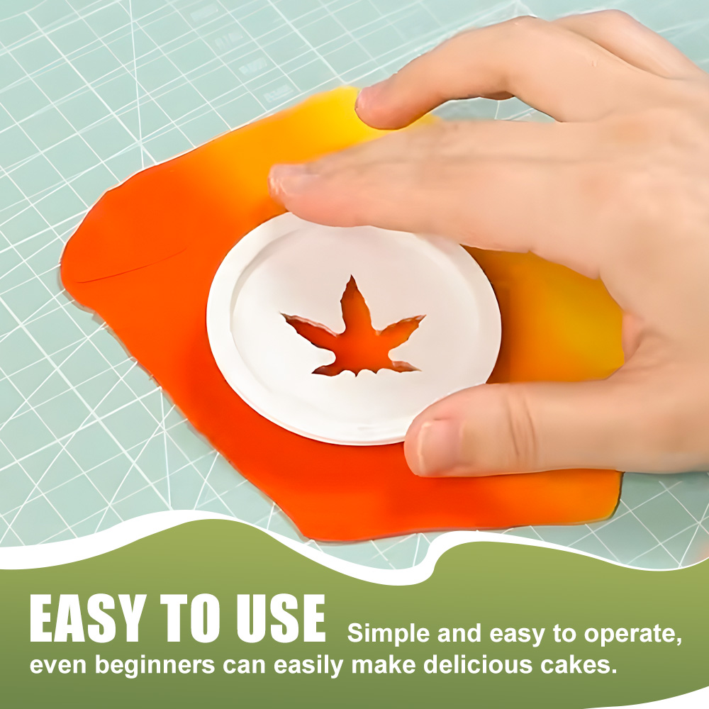 Fall Maple Leaf Plastic Cutter - Cookies Pack recension och pris