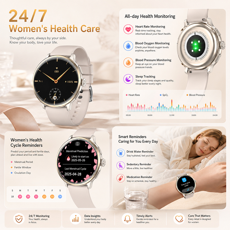 New Smart Watch 4G/5G SIM NFC  - Seaweed Snack recension och pris
