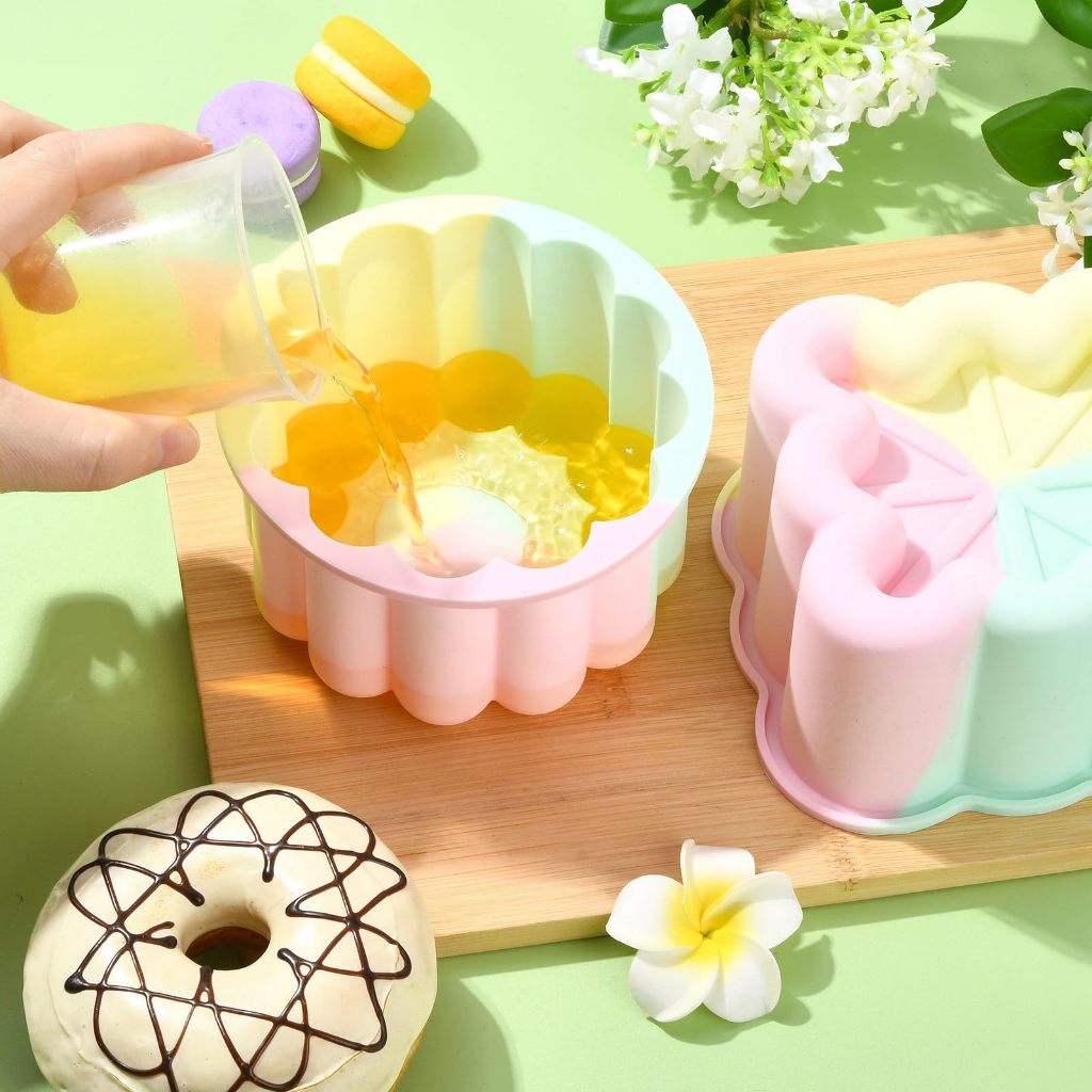 Heart&Star Shape Silicone Baki - Chocolate Snack recension och pris