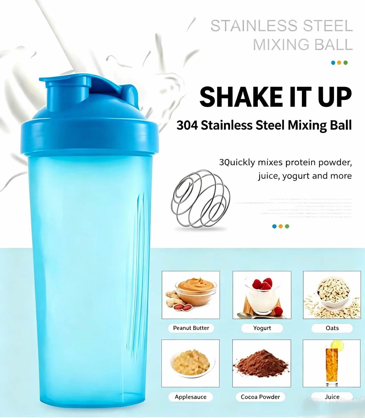 2PCS 20 oz Protein Shaker Bott - Protein Bar recension och pris