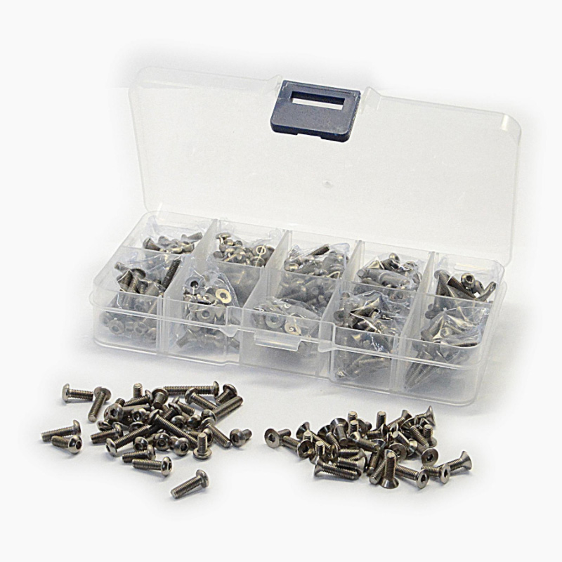 M3 Titanium Screw Assorted Set - Nuts Mix recension och pris