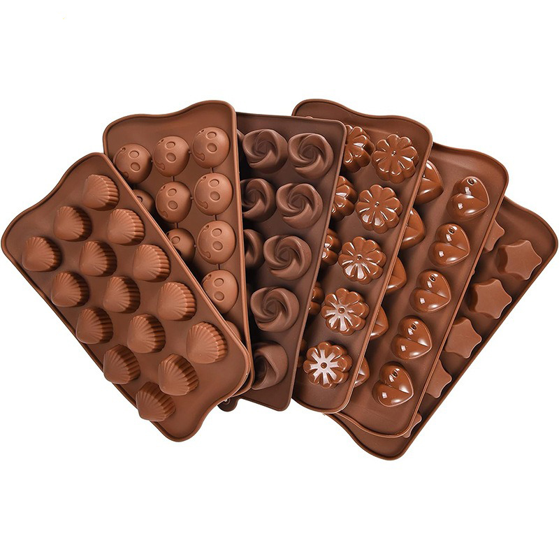 5-8PCS/set Silicone Chocolate  - Gummy Candy recension och pris