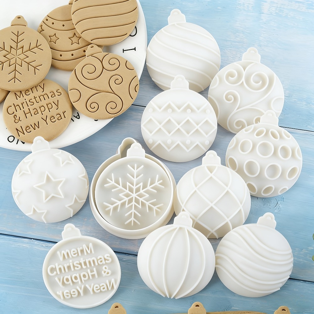 11Pcs Christmas Ornament Cooki - Cookies Pack recension och pris