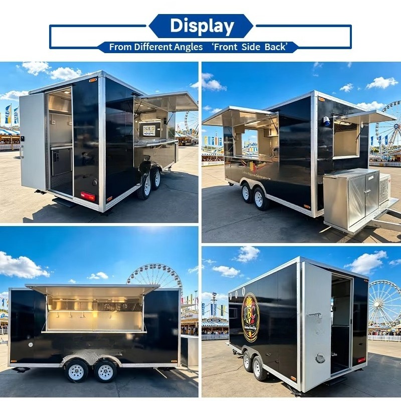 Commercial Food Trailer Fully  - Food Snacks Catering recension och pris