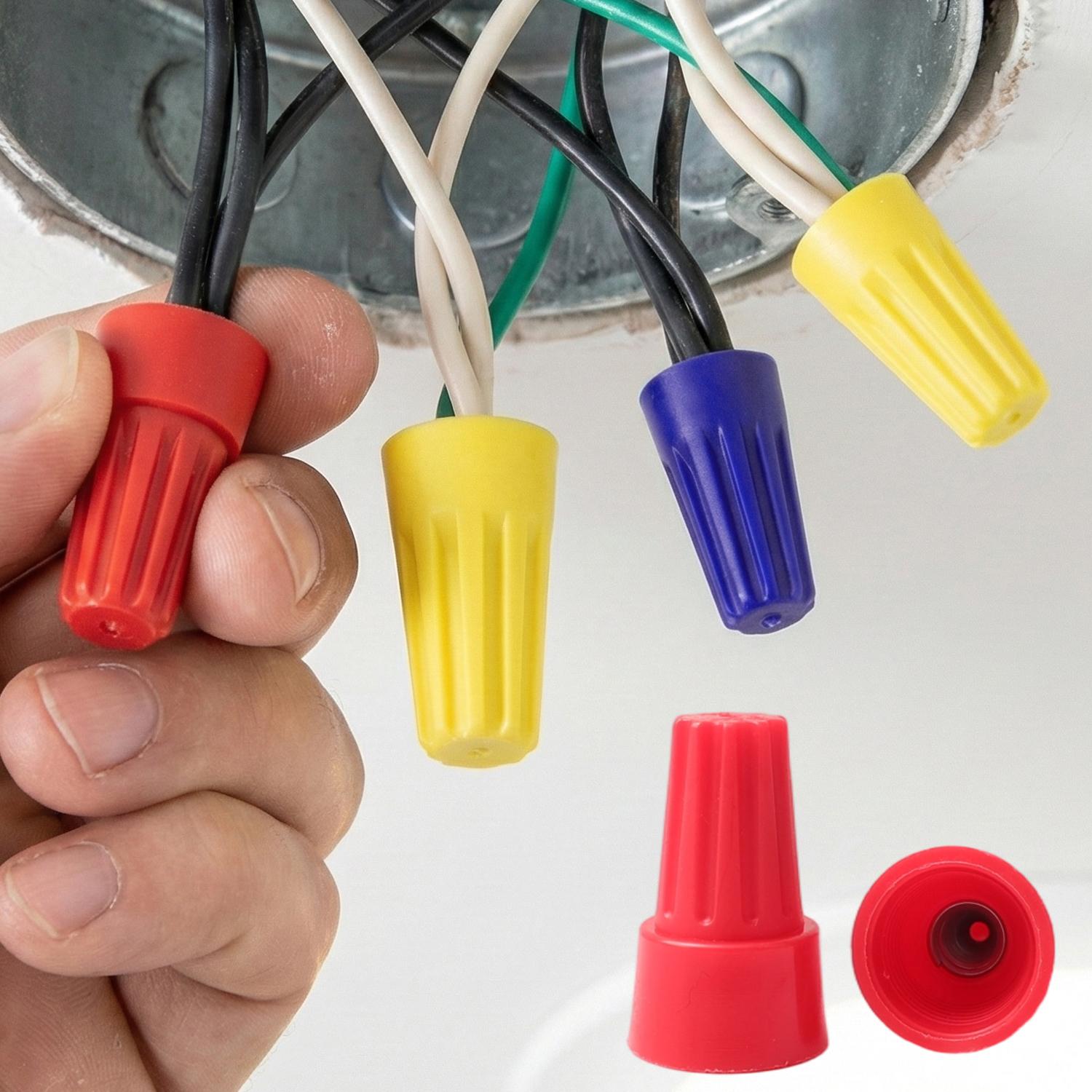 50pcs Colorful Wire Connector  - Nuts Mix recension och pris