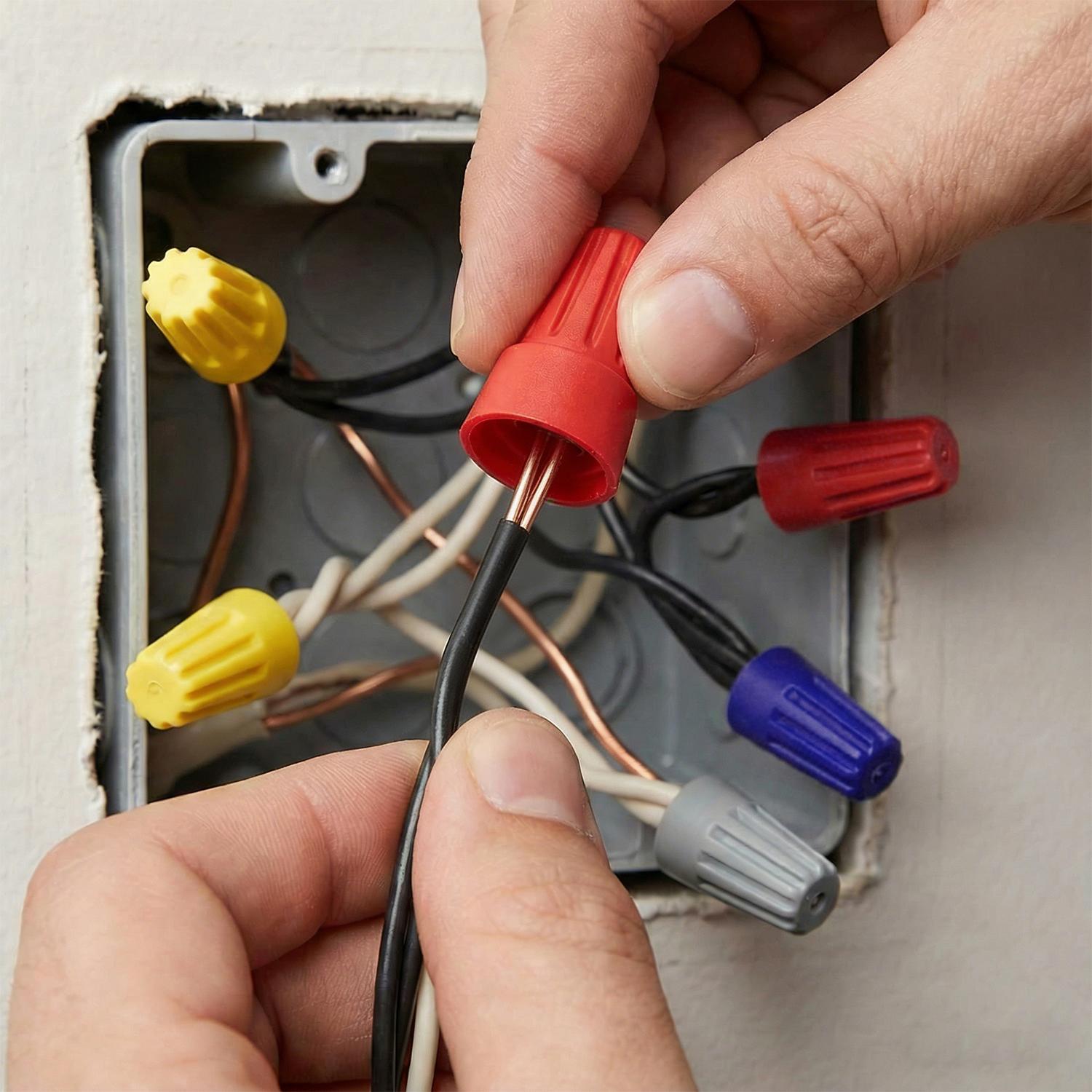 50pcs Colorful Wire Connector  - Nuts Mix recension och pris